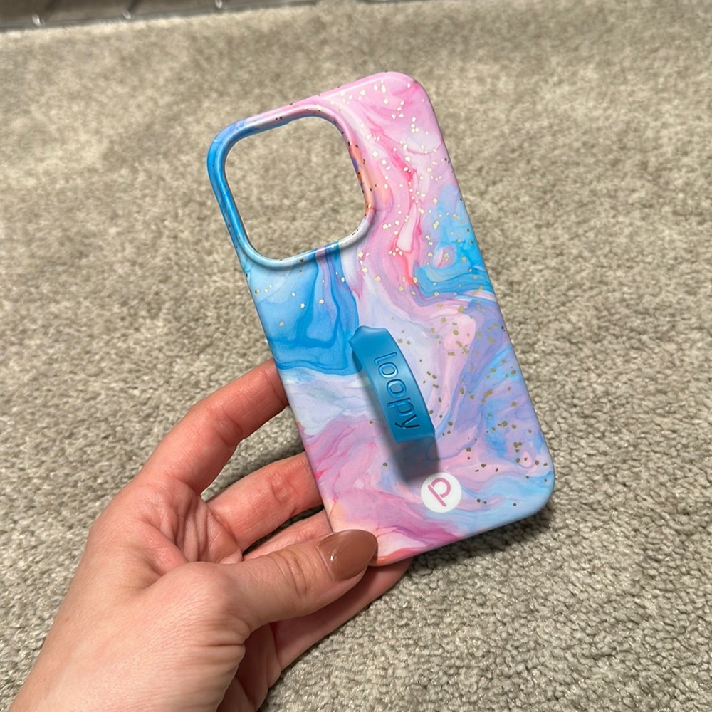 Brand new loopy phone case for iphone 14 pro